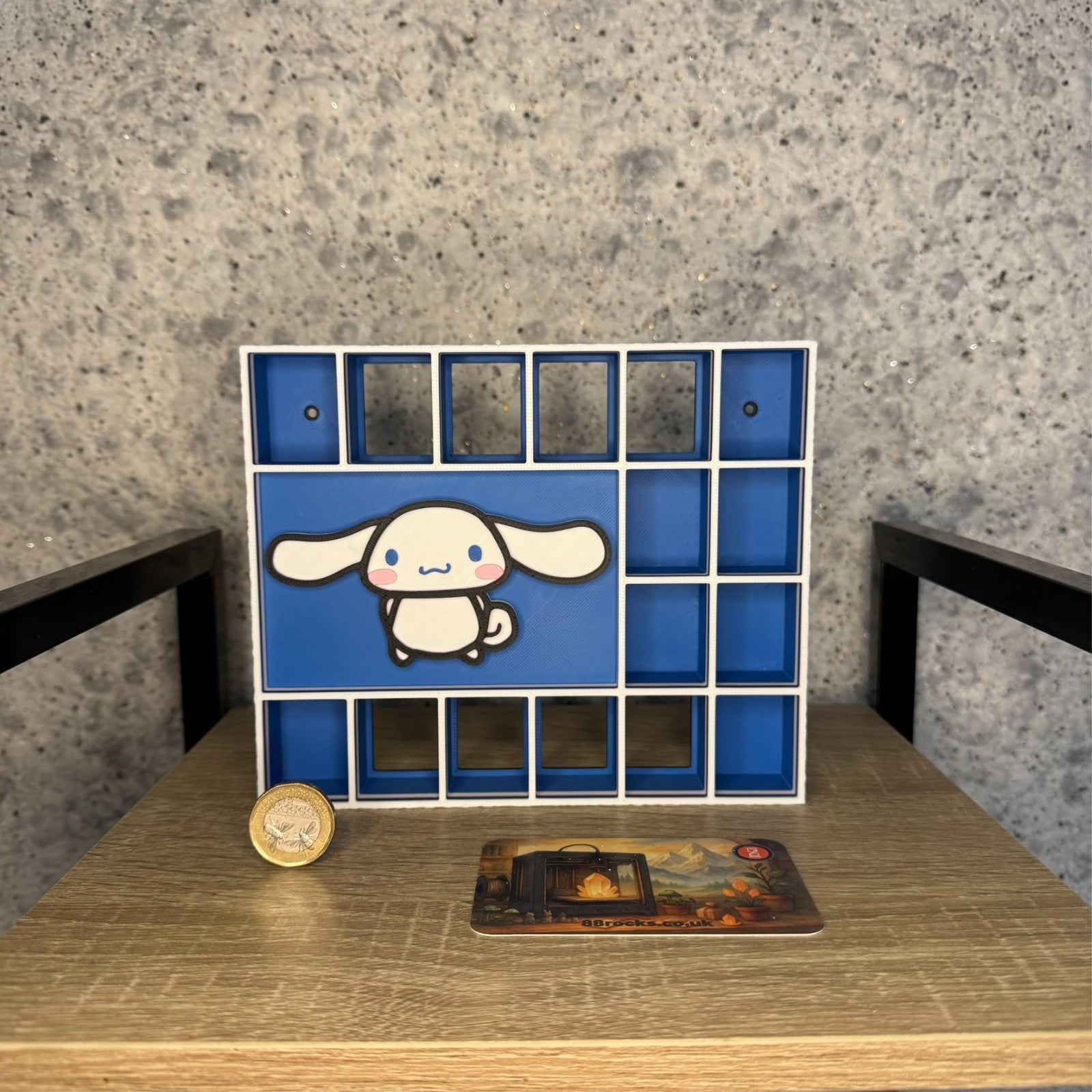 Display Shelf for 16 Bitty Pop Cinnamoroll themed organizer