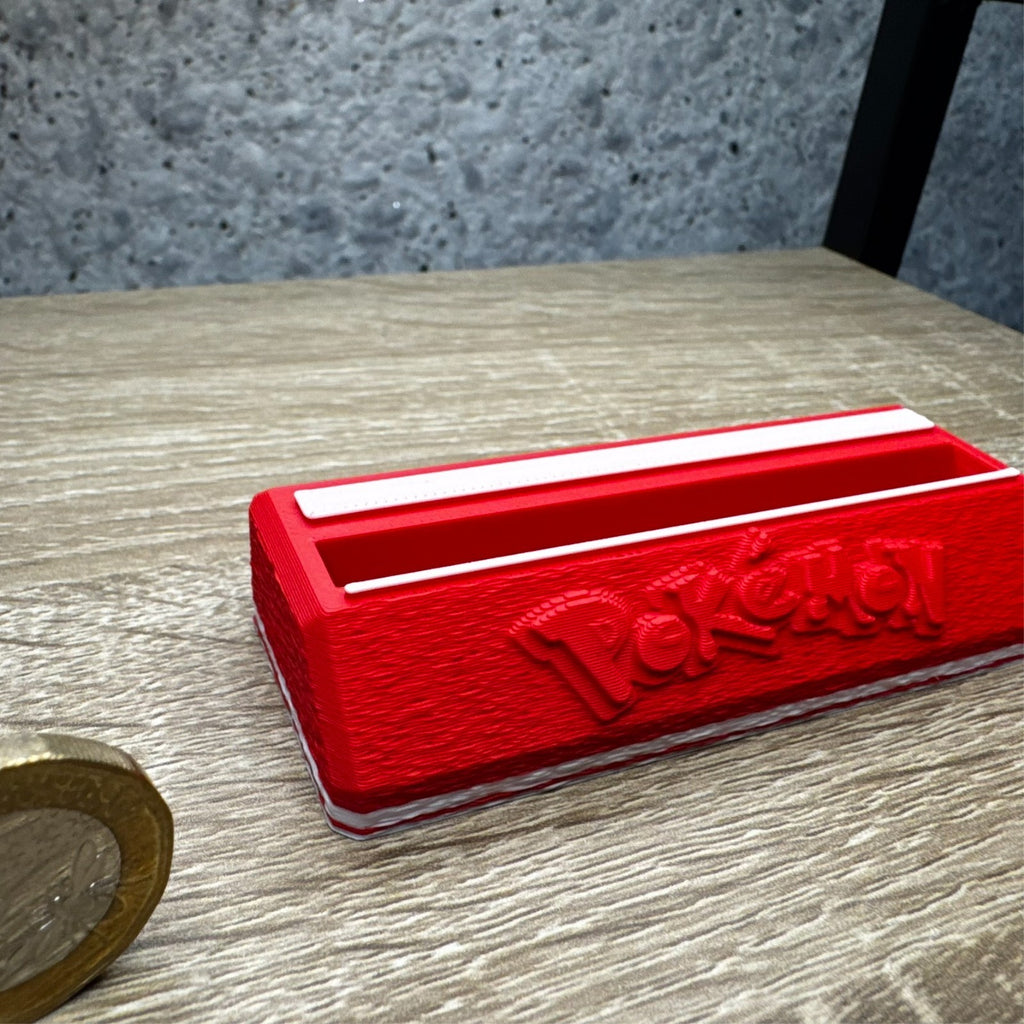 Card Display Stand for Pokemon Card in PSA Slab – Collector Display Stand(Red)