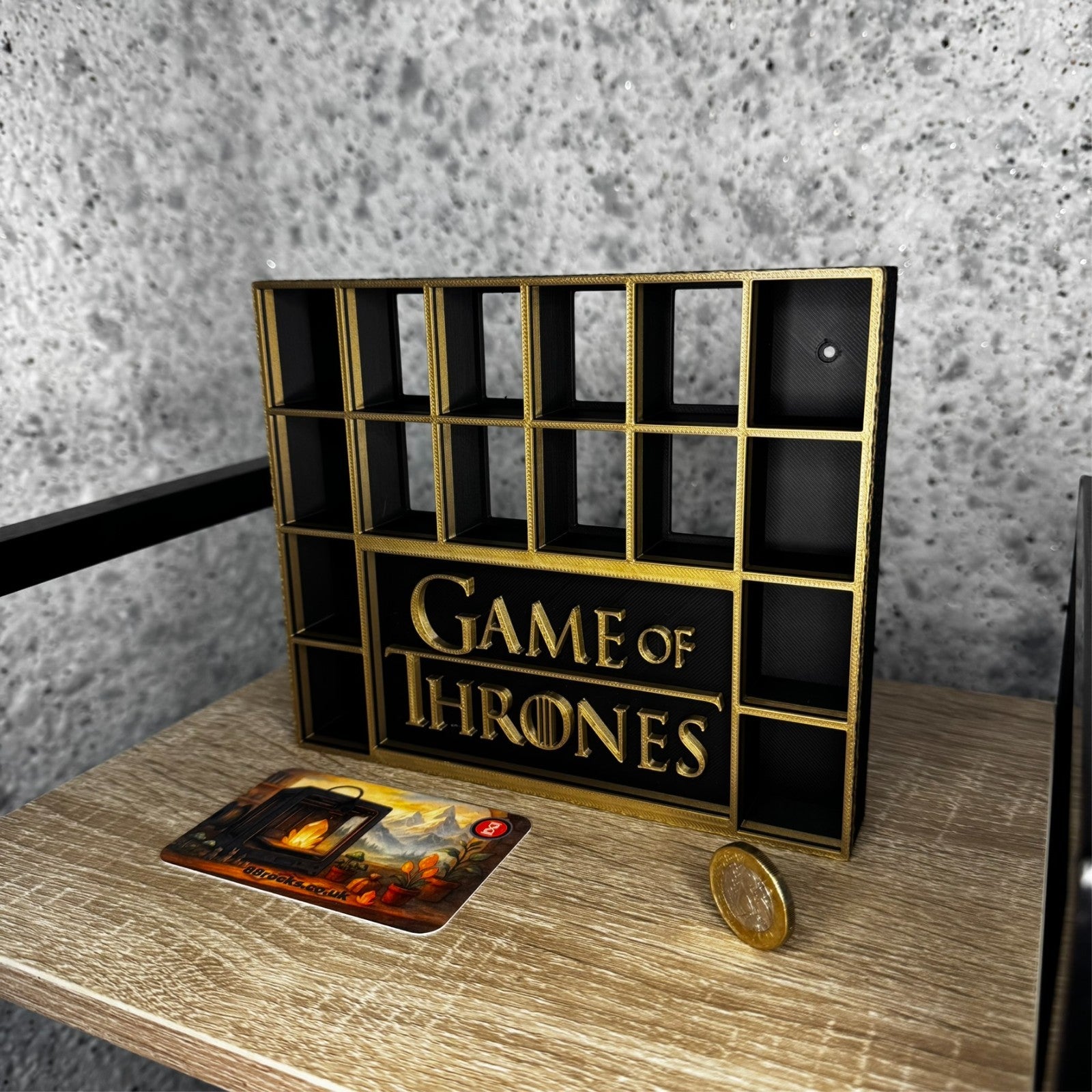 Display Shelf for Bitty Pop GOT themed, 16 slots