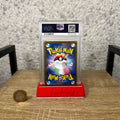 Card Display Stand for Pokemon Card in PSA Slab – Collector Display Stand(Red)