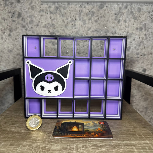 Bitty Pop Display Shelf 18 Slots for Bitty Pop Boxes – Kuromi Themed Stand