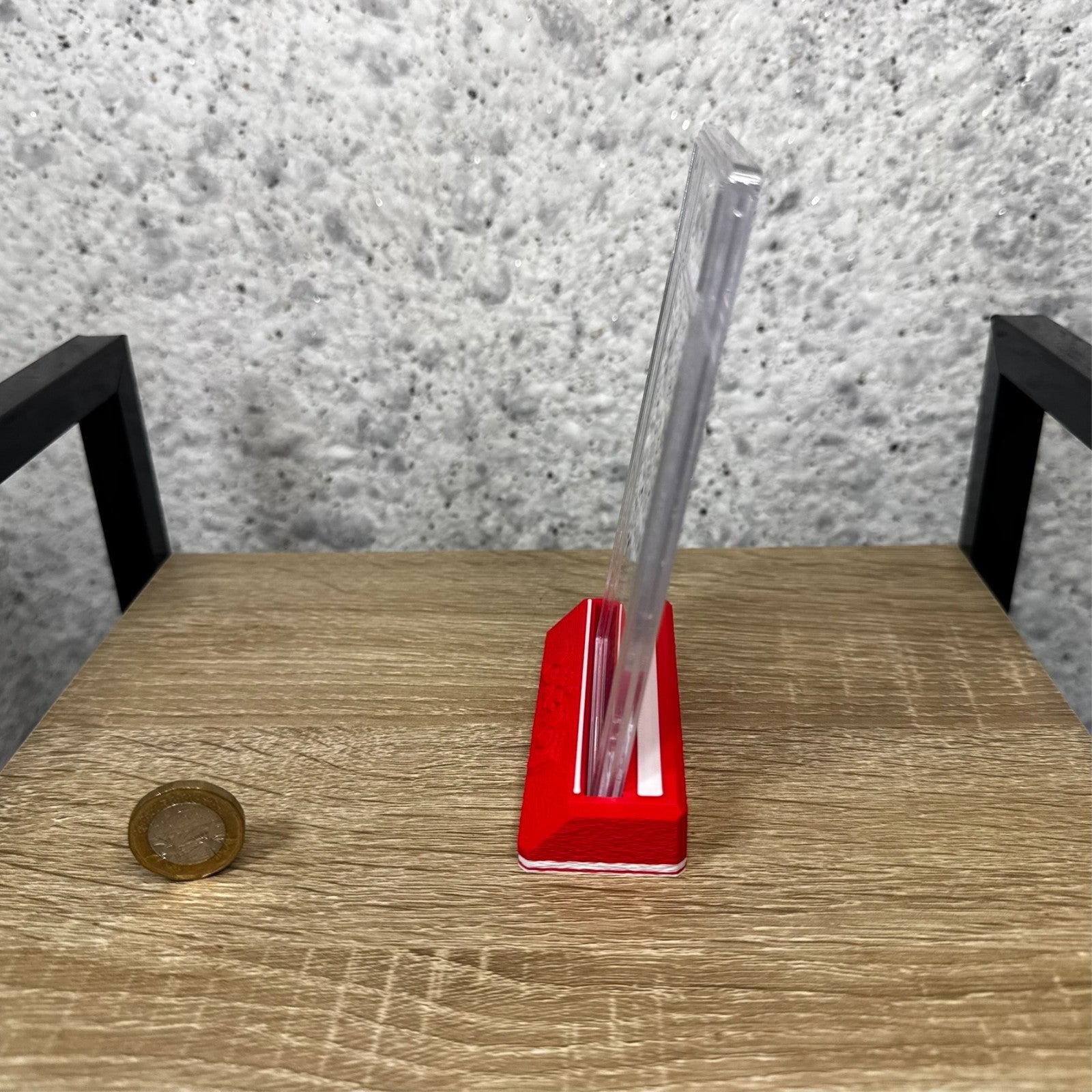 Card Display Stand for Pokemon Card in PSA Slab – Collector Display Stand(Red)