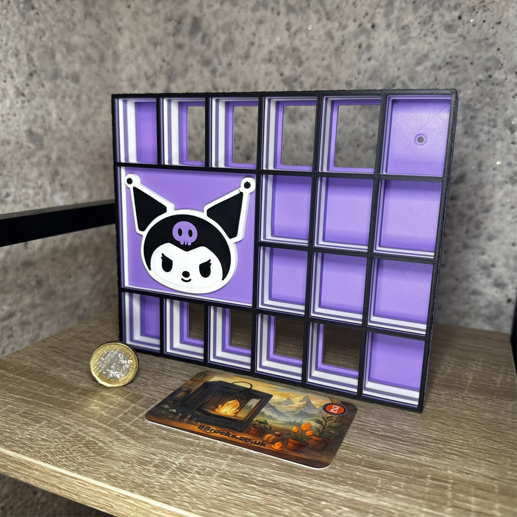 Bitty Pop Display Shelf 18 Slots for Bitty Pop Boxes – Kuromi Themed Stand