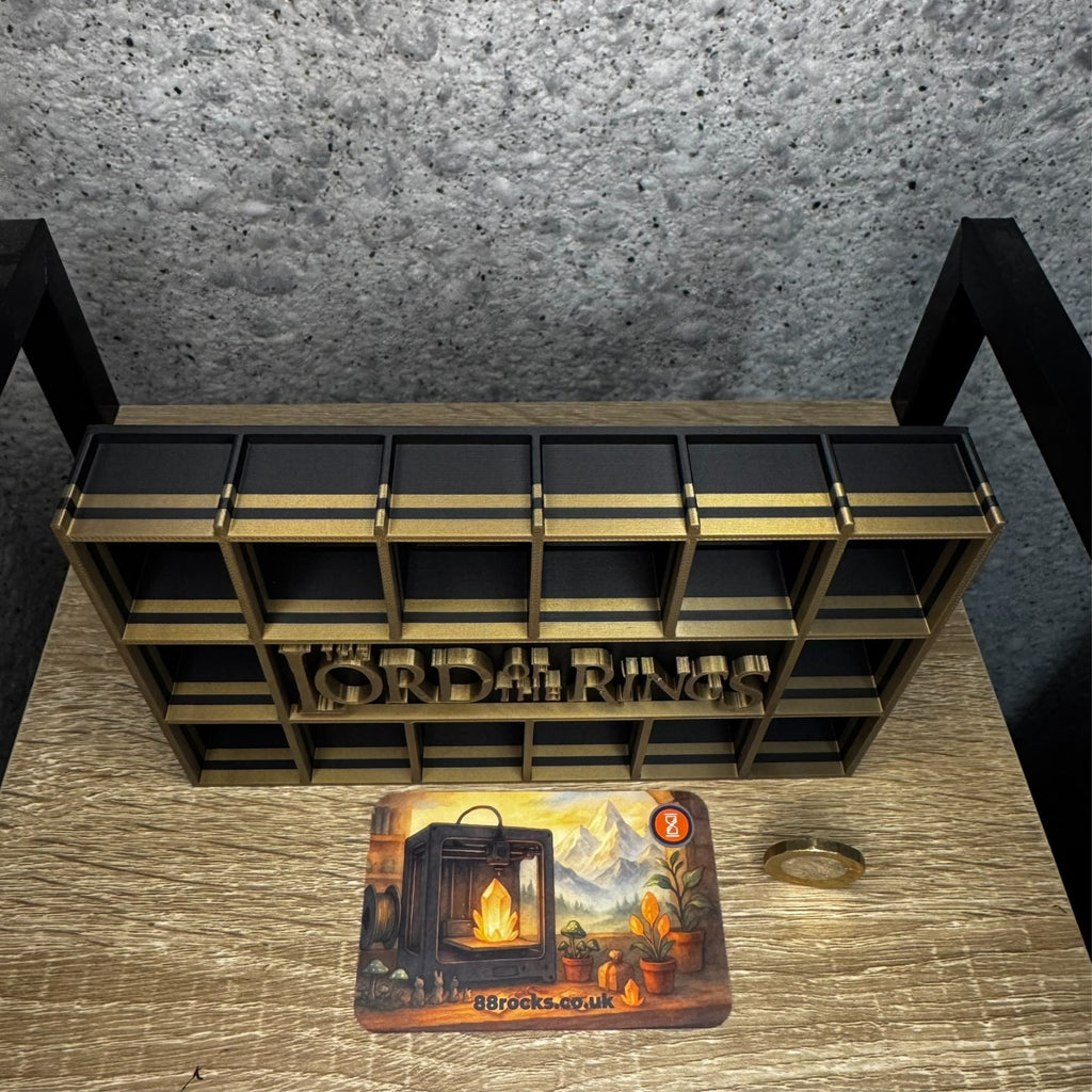 Display Shelf  Stand for Bitty Pop The Lord of the Rings themed ,20 slots unit