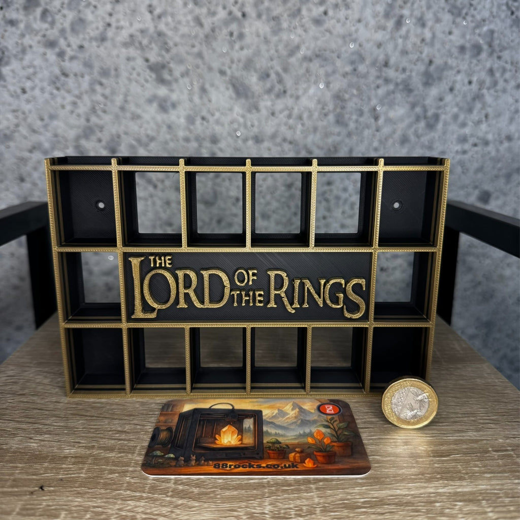 Display Shelf  Stand for Bitty Pop The Lord of the Rings themed ,20 slots unit