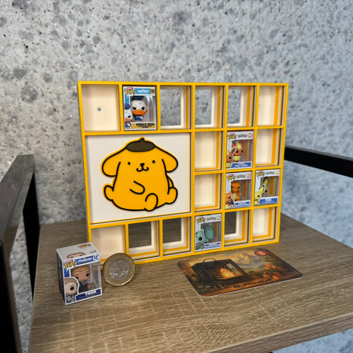 Display Shelf for 18 Bitty Pop Pompompurin themed organizer