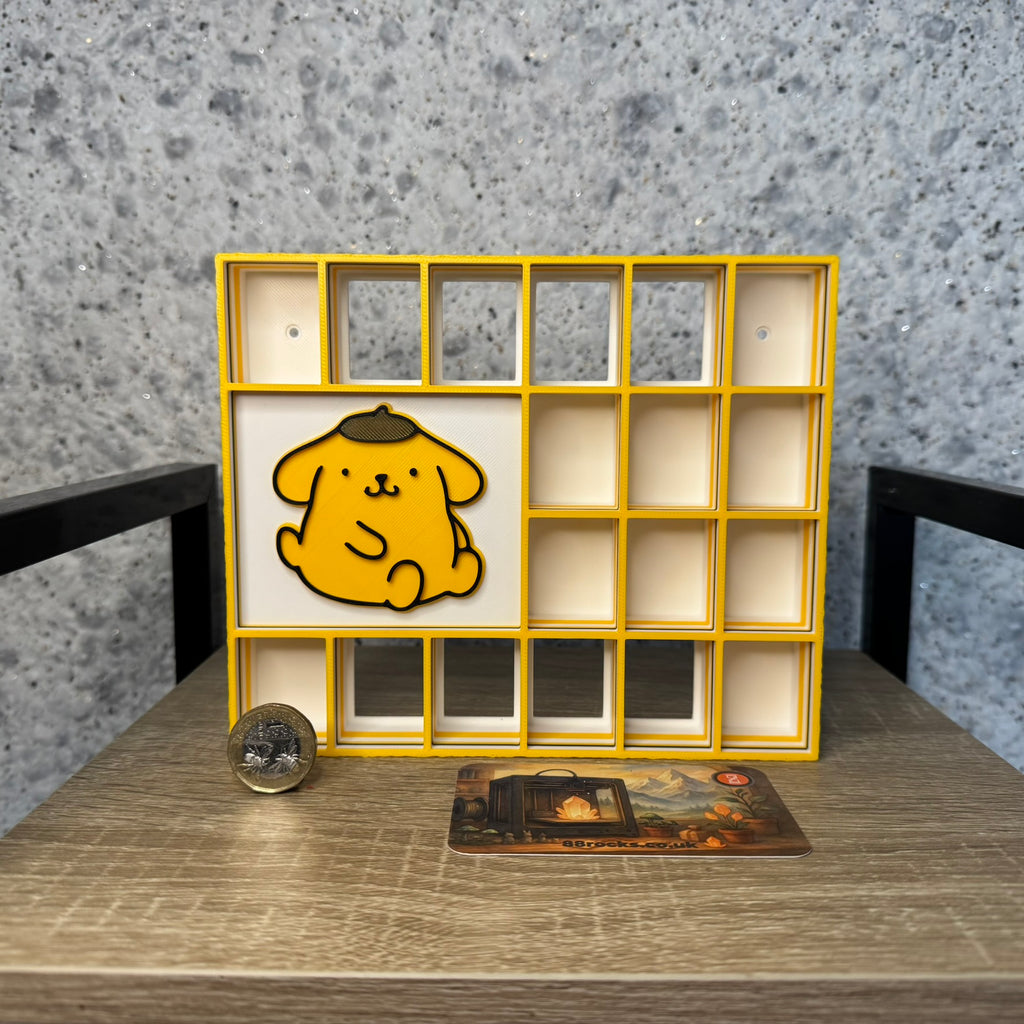 Display Shelf for 18 Bitty Pop Pompompurin themed organizer