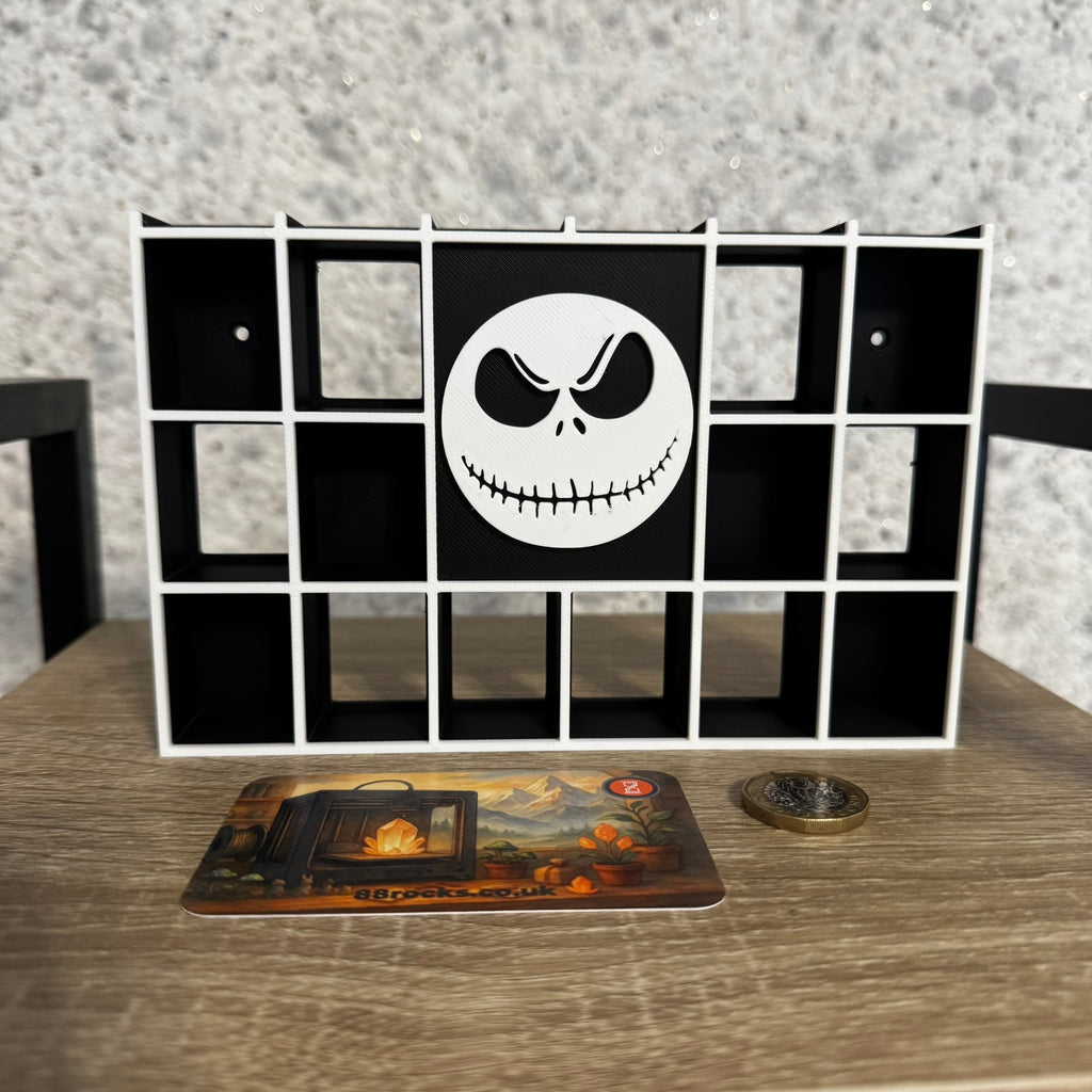 Display Shelf for Bitty Pop Nightmare Before Christmas themed 20 slots