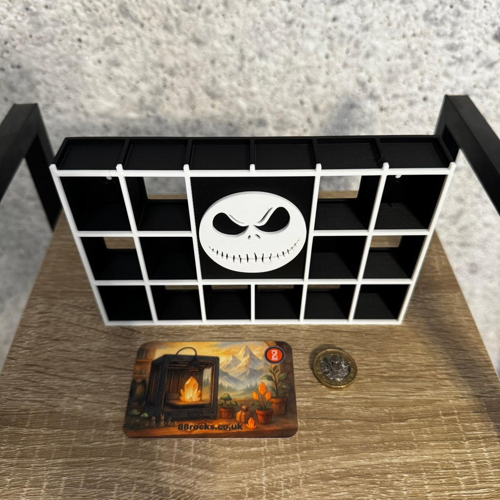 Display Shelf for Bitty Pop Nightmare Before Christmas themed 20 slots