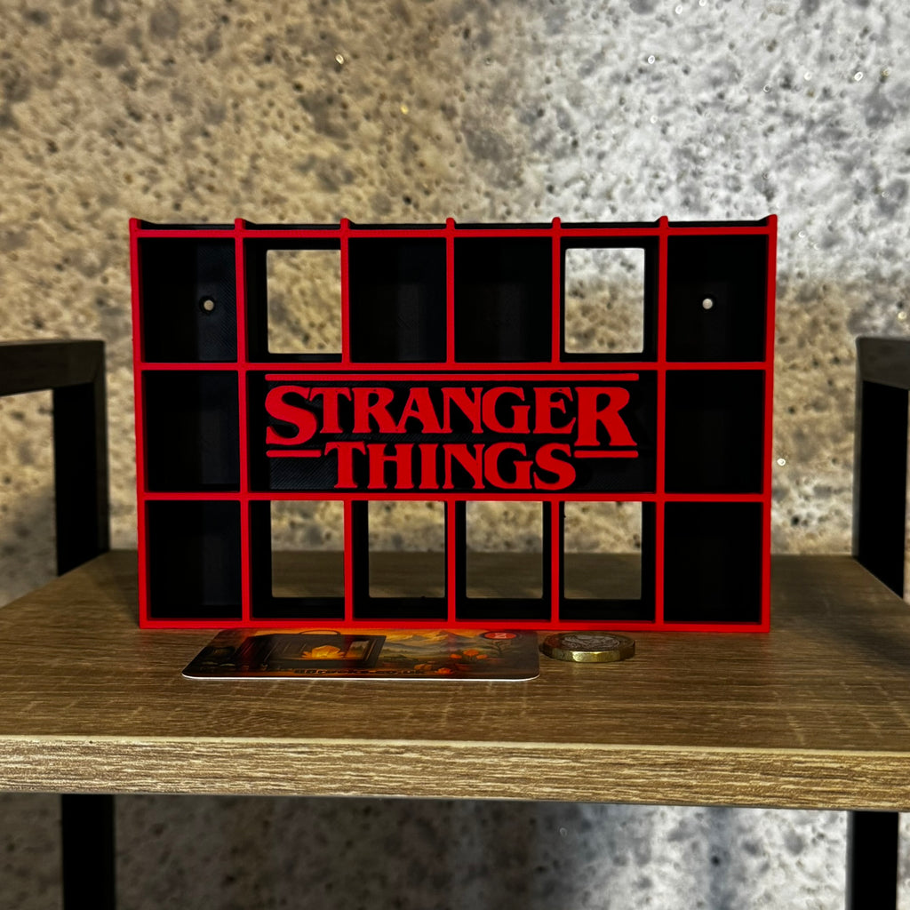 Display Shelf Bitty Pop Red & Black Retro themed 20 slots organizer