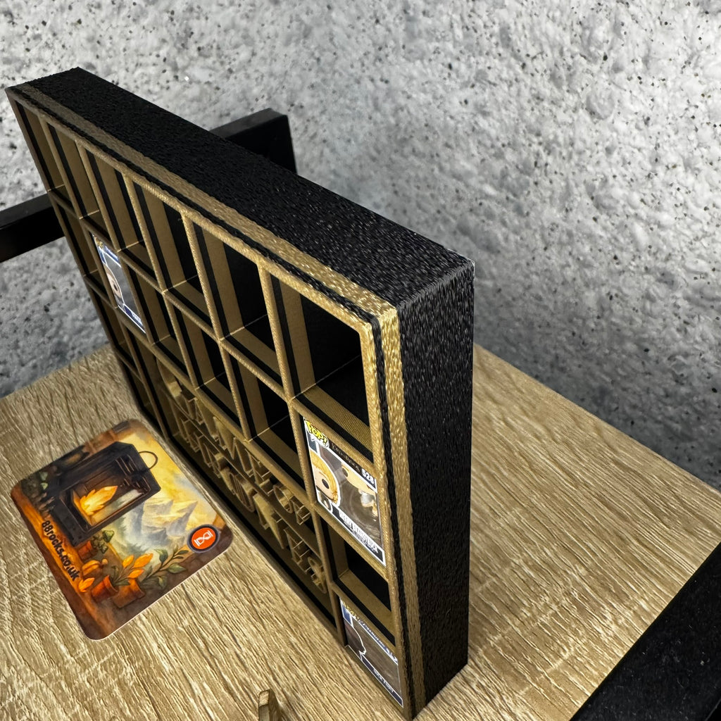 Display Shelf for Bitty Pop Game of Thrones themed ,stand, 16 slots